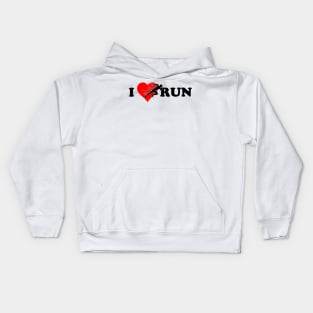 happy running day Kids Hoodie